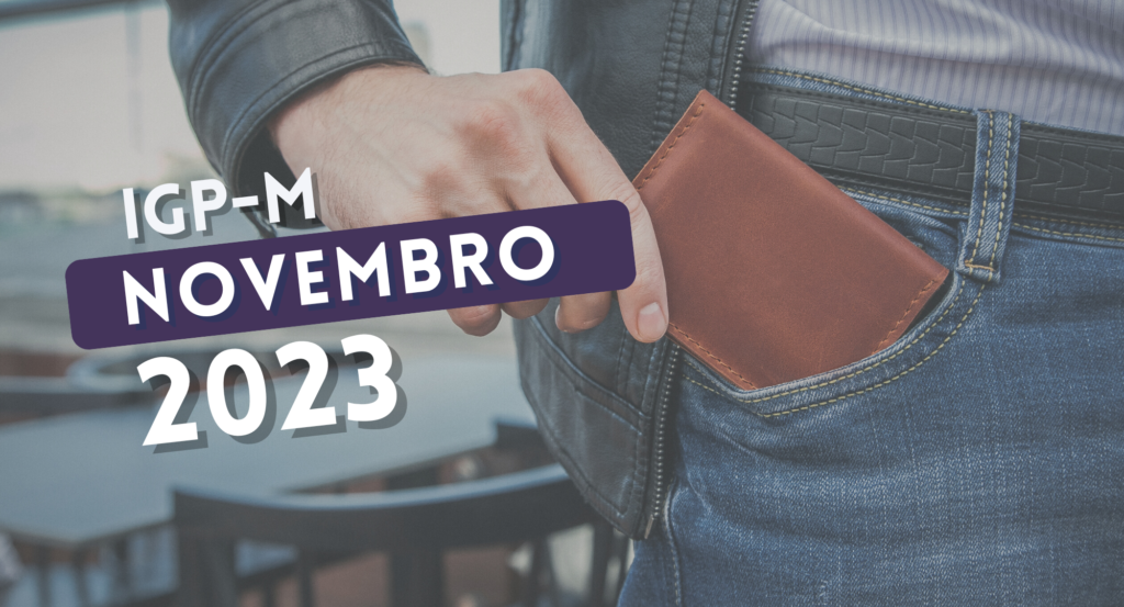 IGP-M varia 0,59% em novembro